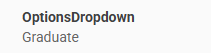 Classic - Student - Options Dropdown