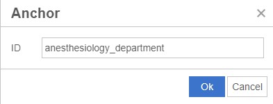 Screenshot of the Anchor ID